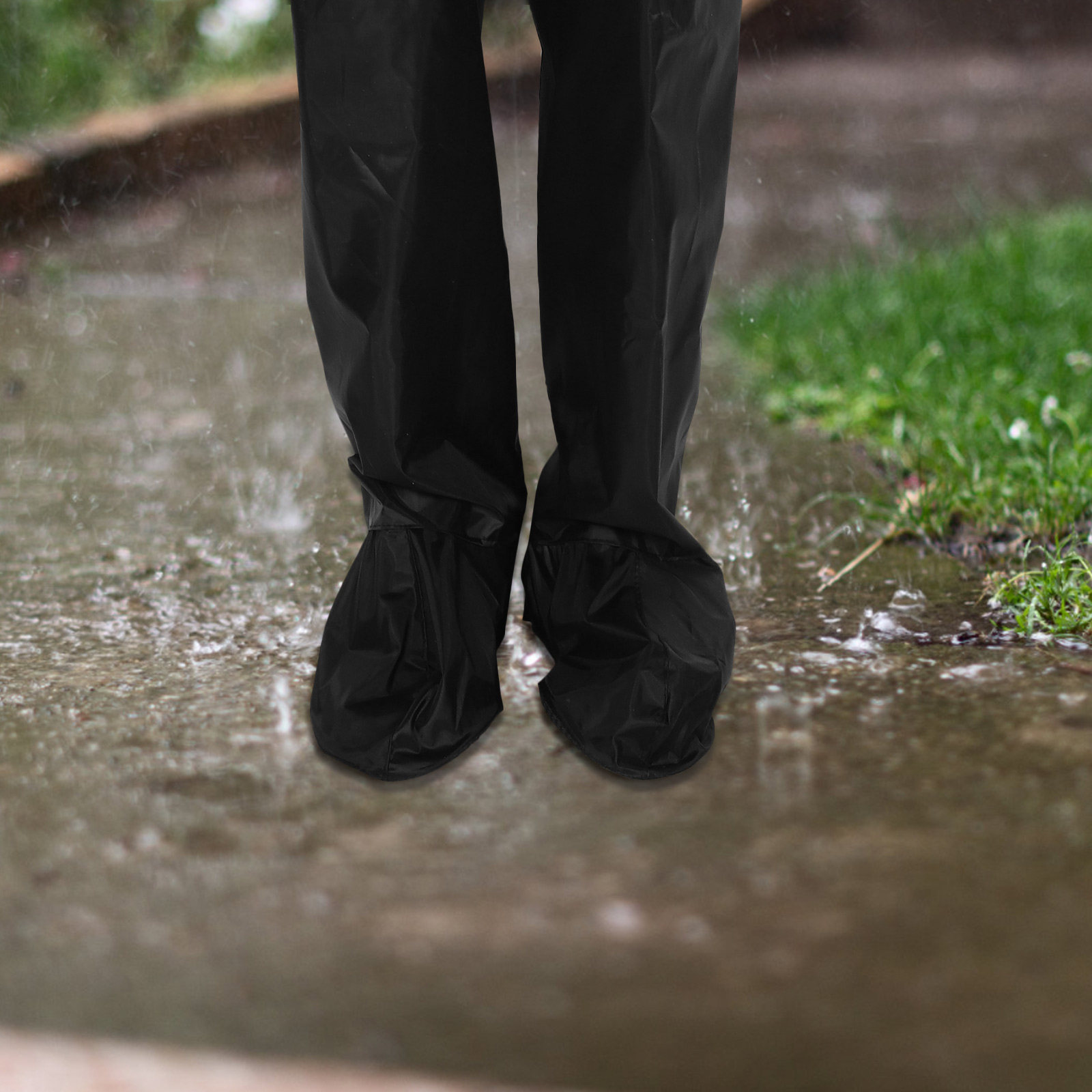 Cycling Gear In Rain - 1Pair Motorcycle Rain Pants for Men