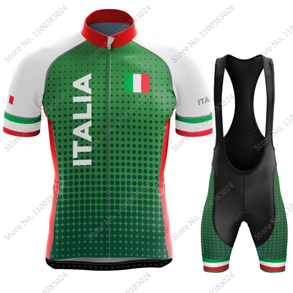 Cycling Gear Italy - Cycling Jersey 2024 Italy Set Summer