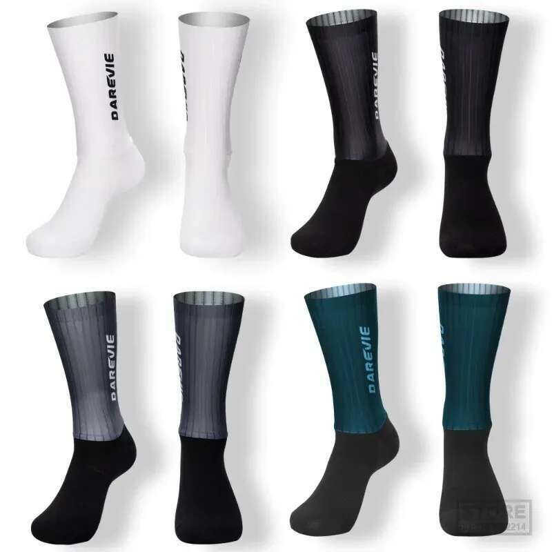 Ykyw Cycling Gear - High DAREVIE Cycling Socks Aero Speed