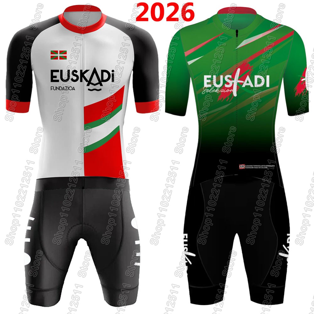 Cycling Gear Clothing - Euskadi Team Cycling Jersey 2026 Set