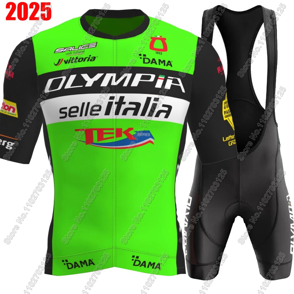 Cycling Gear Italy - Italy-Olympia 2025 Cycling Jersey Set Men