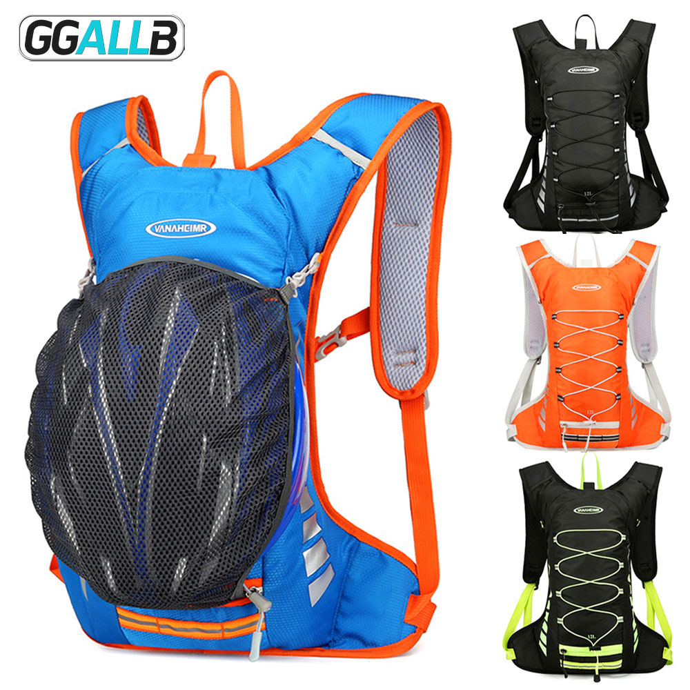 Cycling Gear Bag - Hydration Pack Backpack for Running, Hiking,