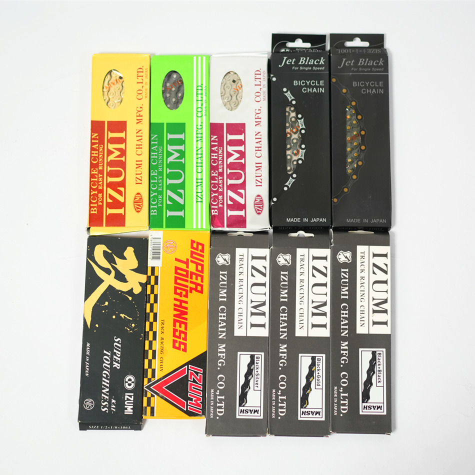 Cycling Gear Japan - Japan IZUMI Bicycle Chain 1/2*1/8*100Links Track