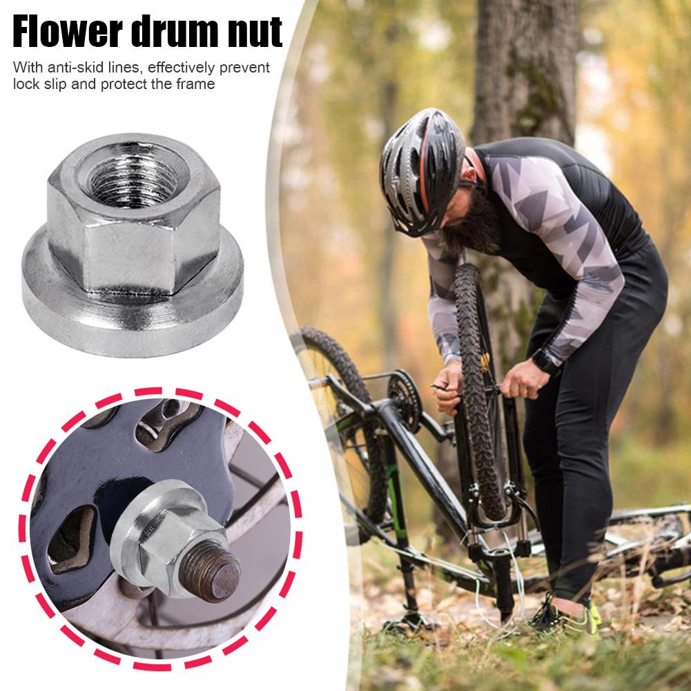 Cycling Gear Hub - M10 Bicycle Hub Nuts Fixed Gear