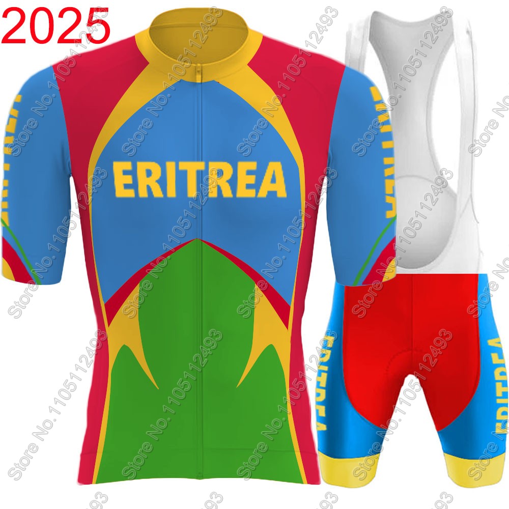 Cycling Gear Clothing - 2025 Eritrea National Team Cycling Jersey