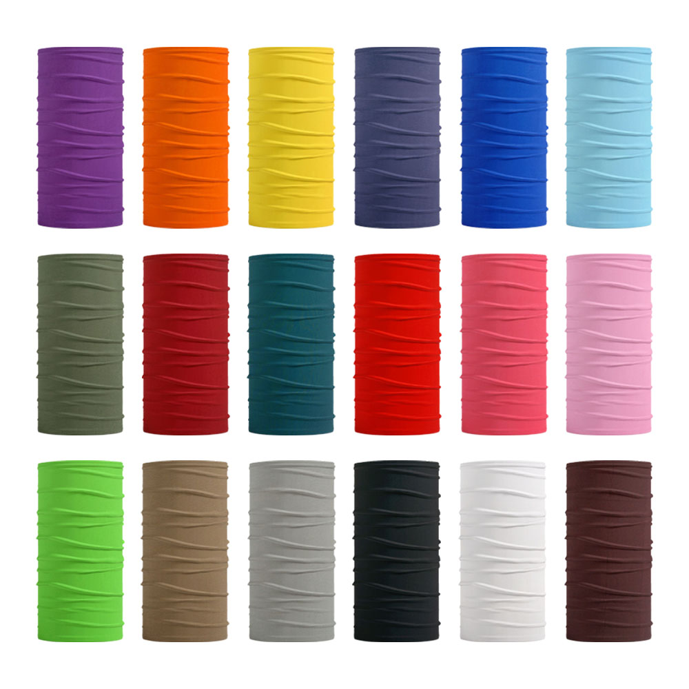 Cycling Gear Women - Seamless Solid Color Bandanas Men Women