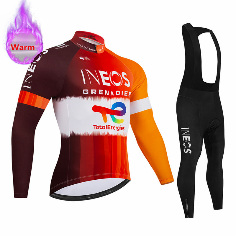 Cycling Gear Clothing - Ineos Team Winter Long Sleeve Thermal