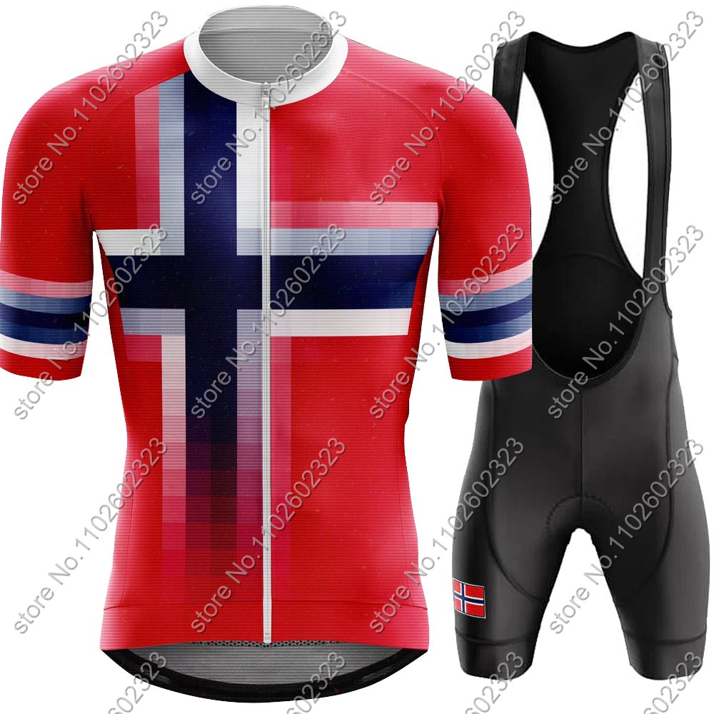 Cycling Gear Clothing - 2024 Norway Cycling Jersey National Team