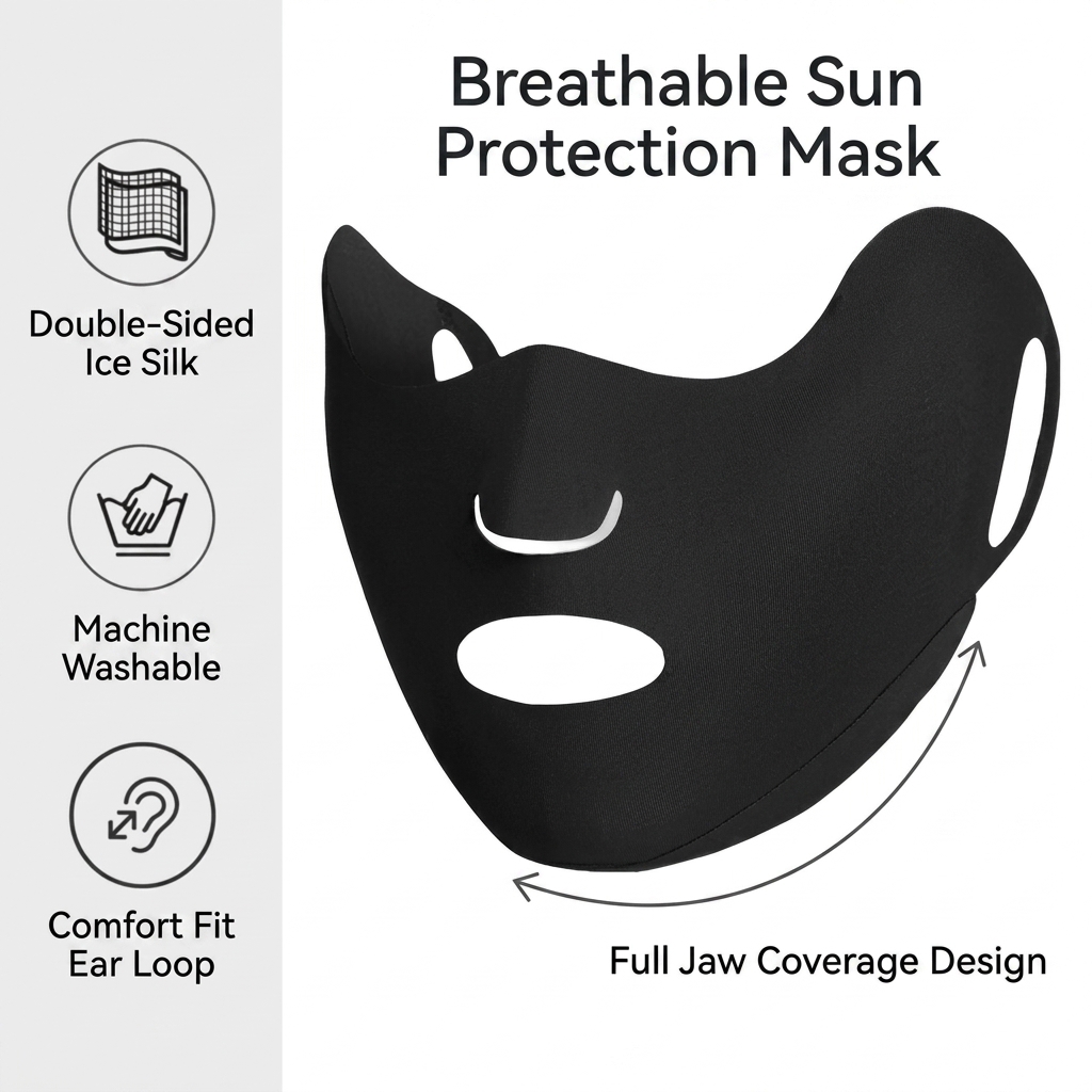 UV Protection Face Mask Breath - Cycling Gear Women recension och pris