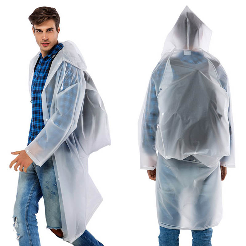 New Reusable Transparent EVA L - Cycling Gear In Rain recension och pris