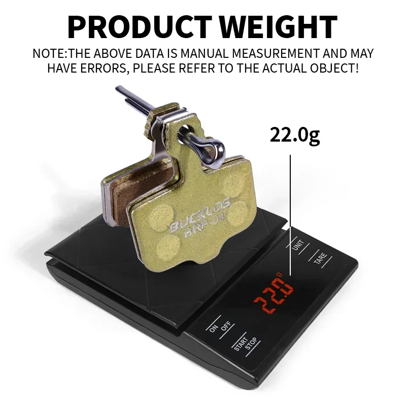 BUCKLOS MTB Disc Brake Pads fo - Ykyw Cycling Gear recension och pris