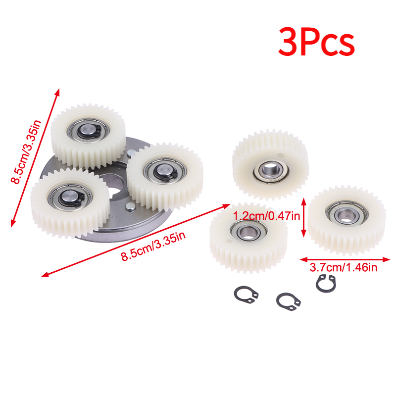 3Pcs 36Teeth 608Z E-bike Wheel - Cycling Gear Hub recension och pris