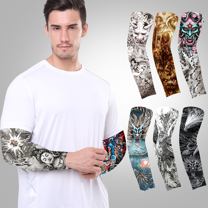 1 Pc Summer Tattoo Sleeve UV S - Cycling Glove recension och pris