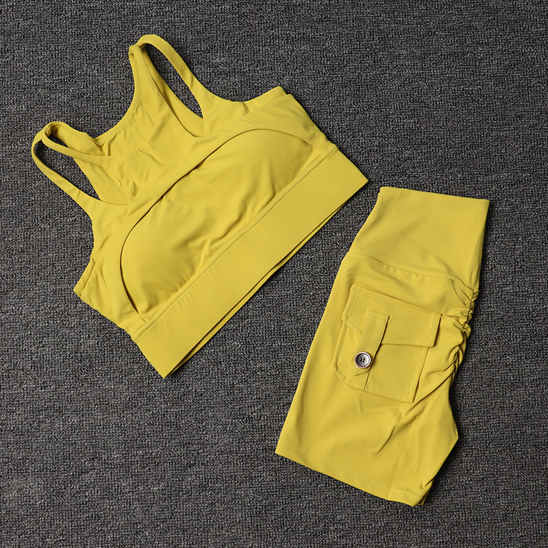 Fitness Shorts Yoga Sets Women - Cycling Gear Women recension och pris