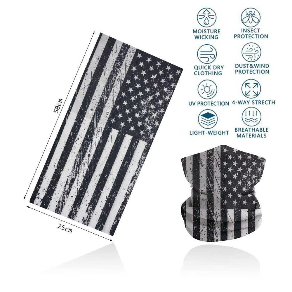 USA Flag Neck Gaiter Face Mask - Cycling Gear Women recension och pris