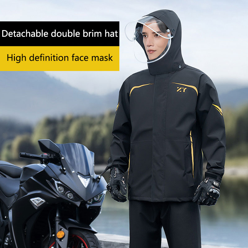 Motorcycle Spilt Raincoat Pant - Cycling Gear In Rain recension och pris