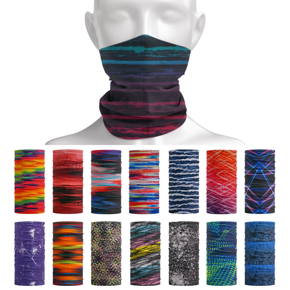 Tie-Dye Stripes Pattern Neckch - Cycling Gear Women recension och pris