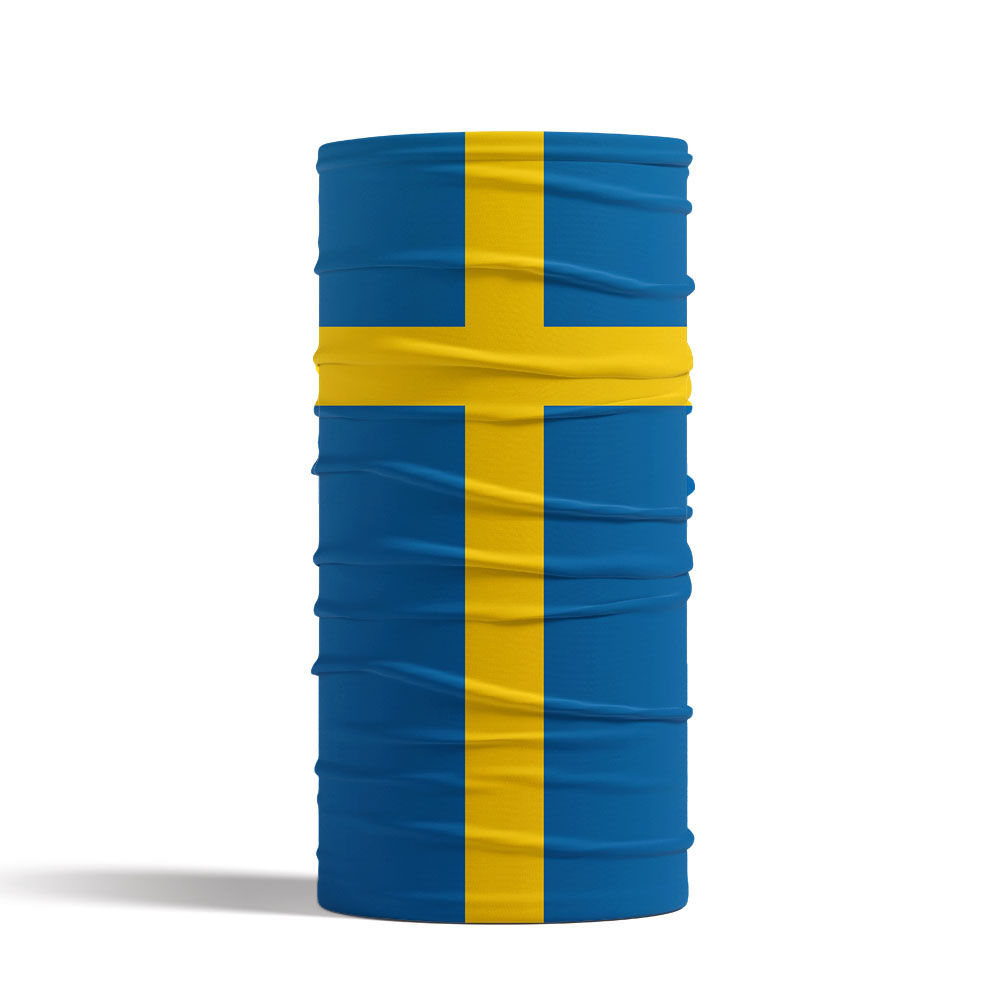 Sweden Flag Printed Bandana He - Cycling Gear Women recension och pris