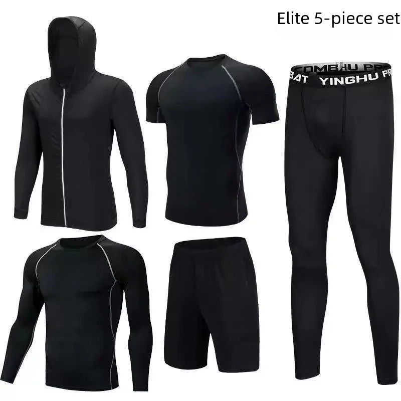 Sports suit men running fitnes - Cycling Gear Clothing recension och pris