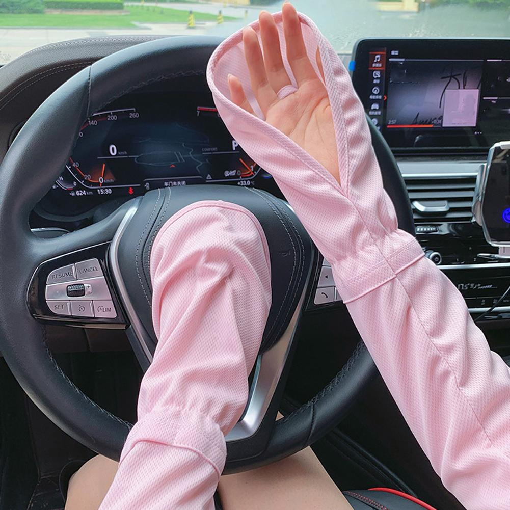 Solid Color Large Ice Silk Glo - Cycling Glove recension och pris