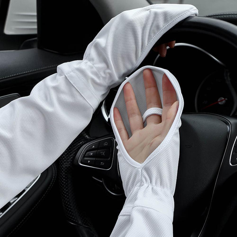 Solid Color Large Ice Silk Glo - Cycling Glove recension och pris