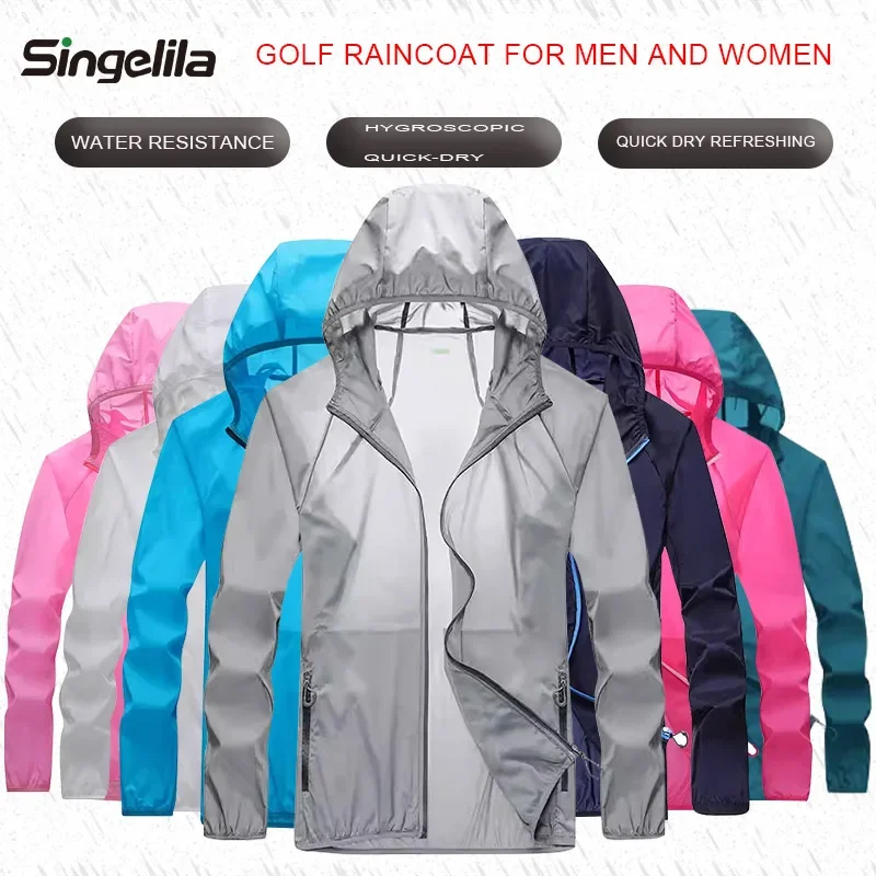 Golf Raincoat Lightweight Jack - Cycling Gear In Rain recension och pris