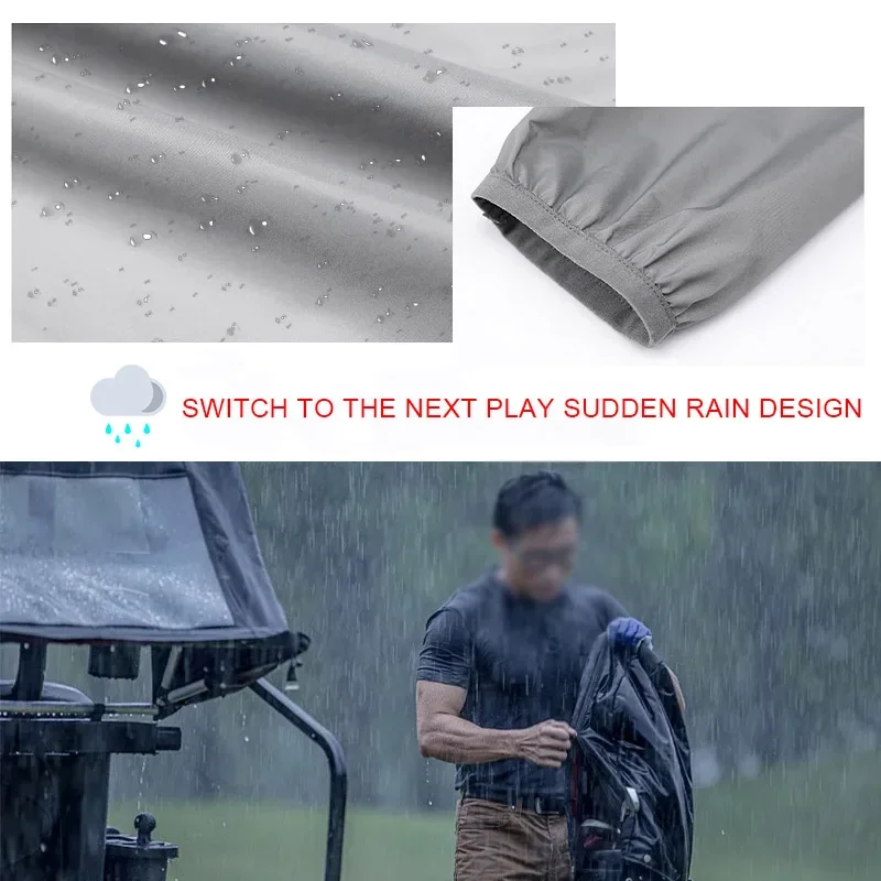 Golf Raincoat Lightweight Jack - Cycling Gear In Rain recension och pris