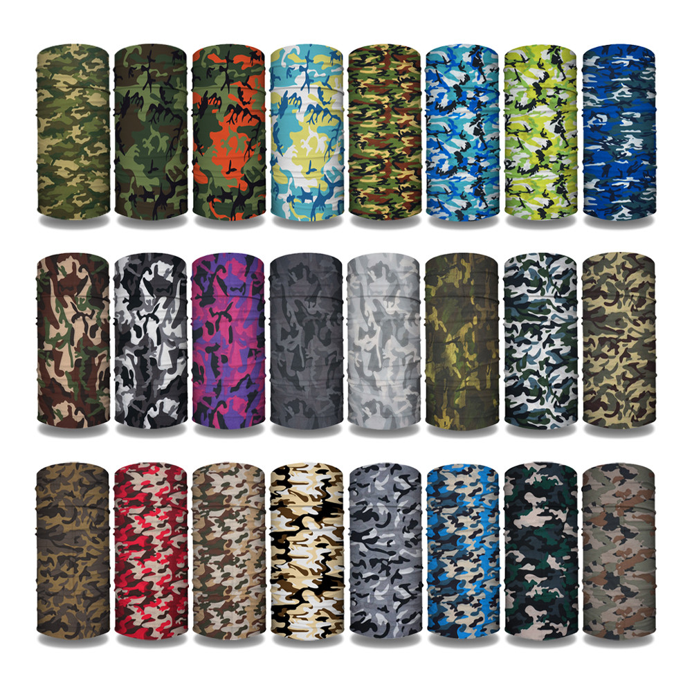 CM01-CM33 Camo Printed Bandana - Cycling Gear Women recension och pris