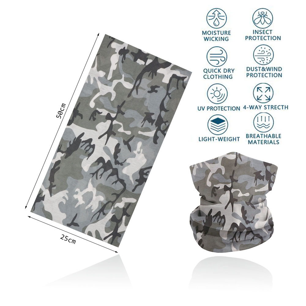 CM01-CM33 Camo Printed Bandana - Cycling Gear Women recension och pris