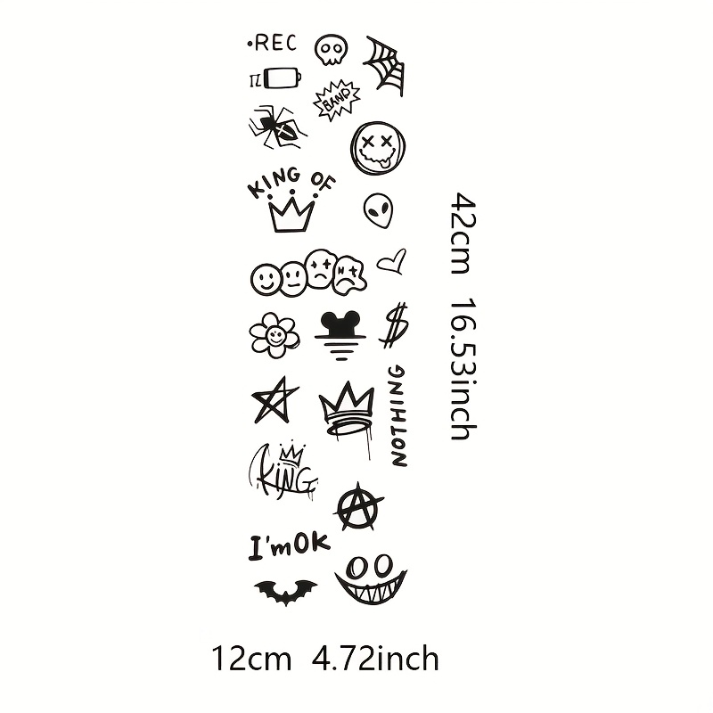1set Graffiti Animation Simple - Cycling Gear Pack recension och pris