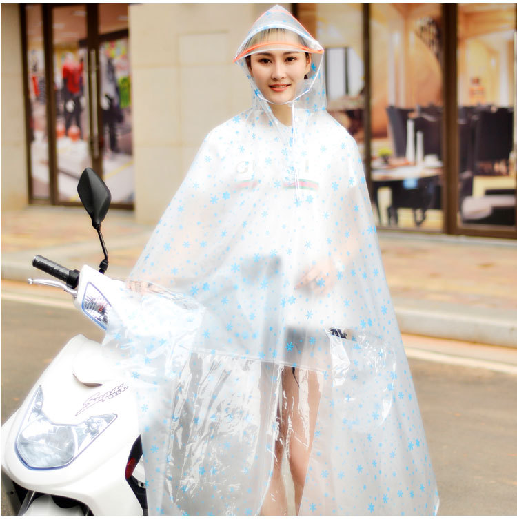 Thick PVC Motorcycle Raincoat  - Cycling Gear In Rain recension och pris