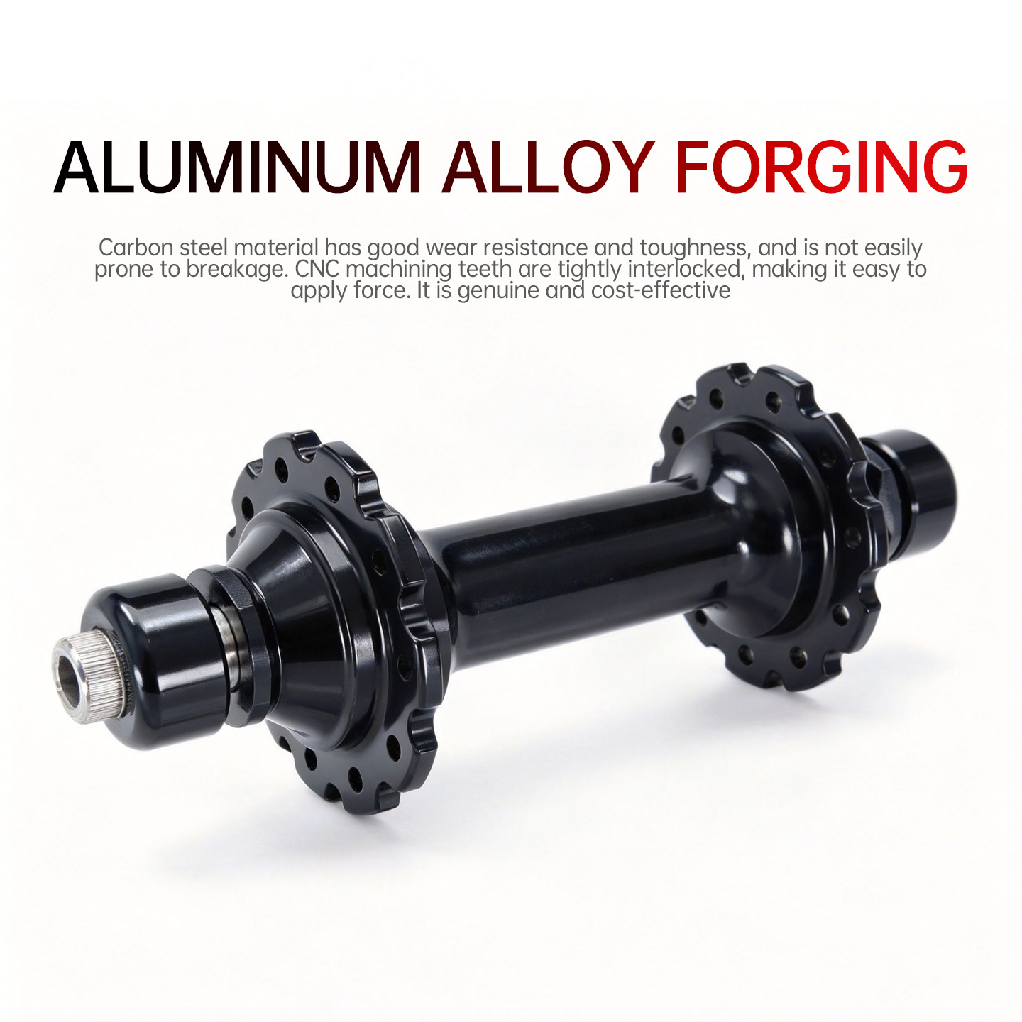 Mountain Bike Gear Drum QR Rot - Cycling Gear Hub recension och pris