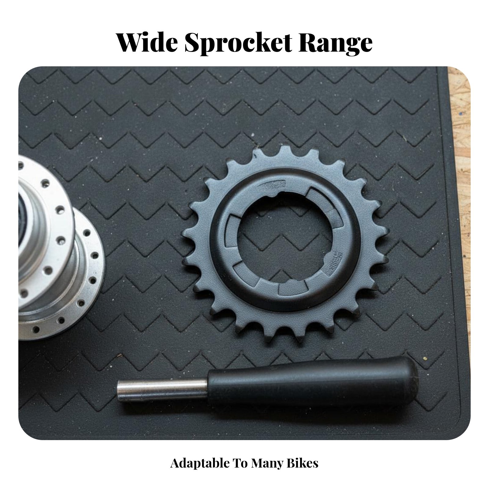 Internal Gear Hub Cog Long-Las - Cycling Gear Hub recension och pris