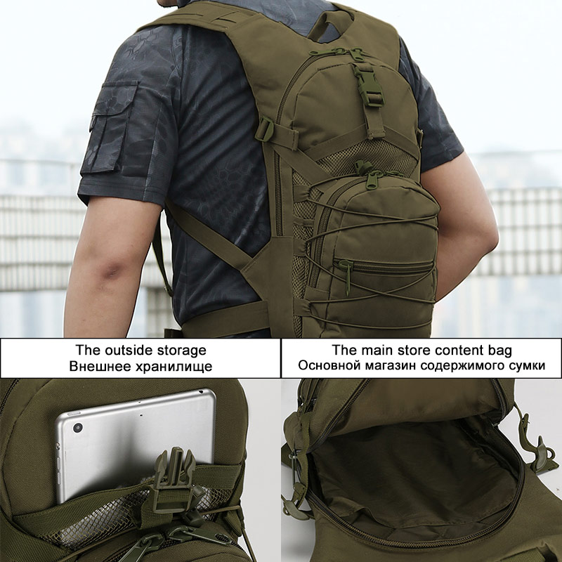 15L Molle Tactical Backpack 80 - Cycling Gear Bag recension och pris