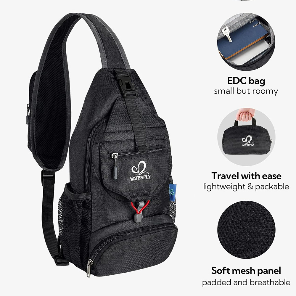 WATERFLY Chest Bag Shoulder Sm - Cycling Gear Bag recension och pris