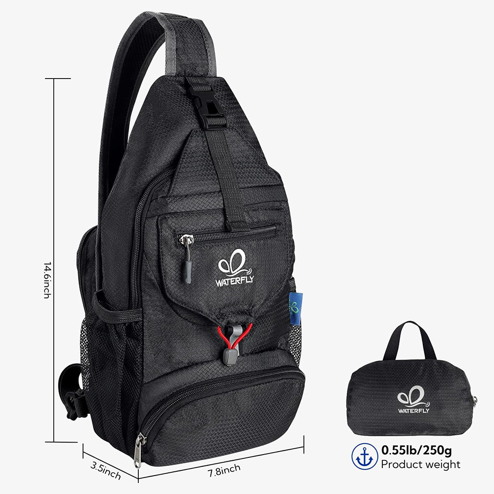 WATERFLY Chest Bag Shoulder Sm - Cycling Gear Bag recension och pris