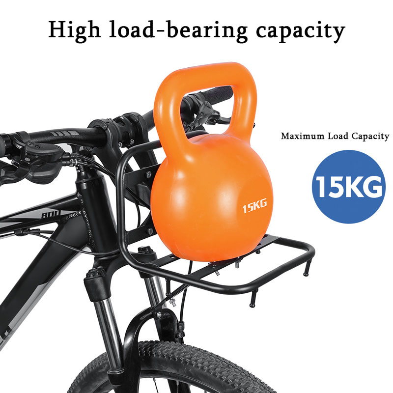 Bicycle Front Rack Aluminum Al - Cycling Gear Bag recension och pris