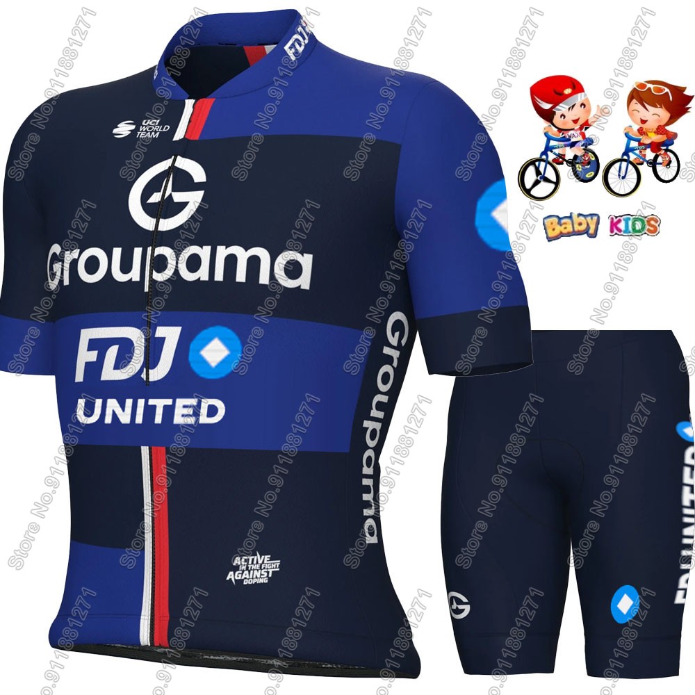 Kids FDJ Suez Team 2026 Cyclin - Cycling Gear Italy recension och pris