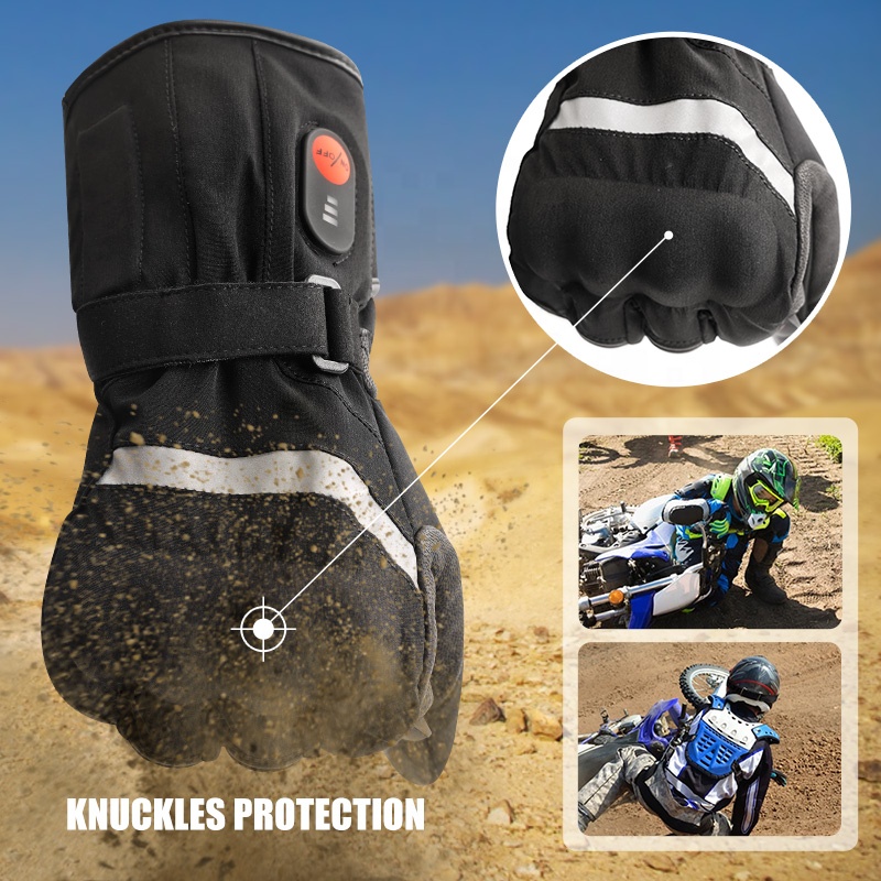 Adjustable Windproof Leather M - Cycling Glove recension och pris